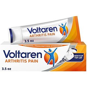 [AC] $6.79 | Voltaren Arthritis Pain Gel, Diclofenac Pain Relief Cream, 100 g at Amazon