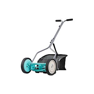 $54.99: American Lawn Mower 1304-14GC 14" 5-Blade Reel Mower with Grass Catcher at Woot!