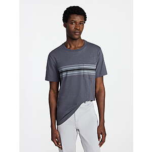 George Men's 100% Cotton Short Sleeve Slub Pocket Tee (Various) from $4.20 + Free S&H w/ Walmart+ or on $35+