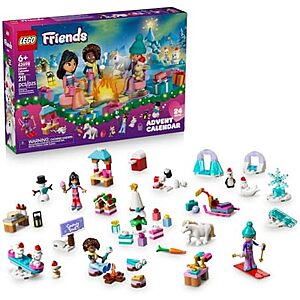 $25 | 211-Piece LEGO Friends: Seasonal - LEGO Friends Advent Calendar 2026 (42698, 2026) at Amazon
