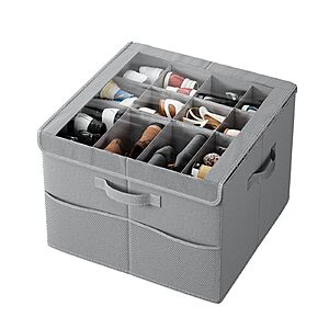 Amazon – PHINOX Closet Shoe Organizer w/ Clear Cover - $10.99 w/ Code