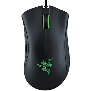 $14.97* | Razer DeathAdder Essential Gaming Mouse (Black) at Amazon
