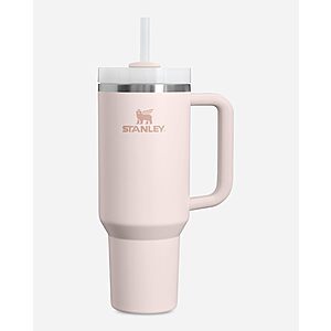 40-Oz Stanley Quencher H2.0 FlowState Tumbler (Rose Quartz) $27 + Free Shipping w/ Prime or on $35+