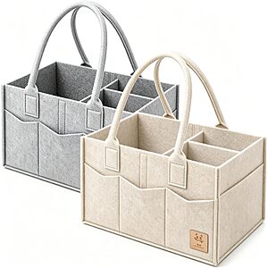 2-Pack HipHop Panda Caddy Organizer (Grey/Oatmeal) $9.99 + Free Shipping w/ Prime or on $35+
