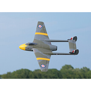 Durafly D.H.100 Vampire V3 PNF "RAF Camo Edition" 70mm EDF Jet EPO 1100mm $147.19