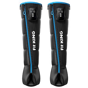 FIT KING Cordless Air Compression Boots Recovery System Leg Massager Medium $238