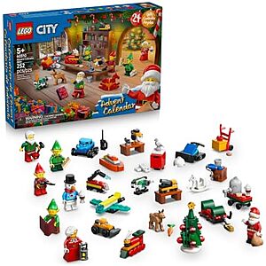 $25 | 252-Piece LEGO City: Seasonal - LEGO City Advent Calendar 2026 (60510, 2026) at Amazon