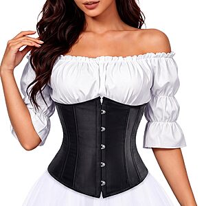 Amazon – Zhitunemi Renaissance Underbust Corset Top - $7.49–$9.98 w/ Code
