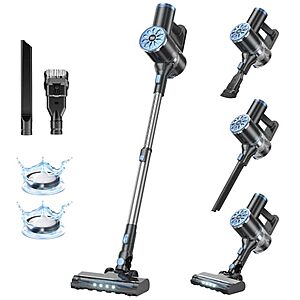 VIPSUN 40KPa Self-Standing Cordless Stick Vacuum (Blue) $43.99 + Free Shipping