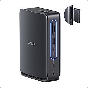 Anker Nano Laptop Docking Station, 13in1 Dock with Detachable 6in1 USBC Hub $111.99