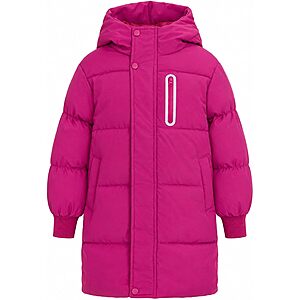 JiAmy Kids' Hooded Long Puffer Winter Coat (3-12 Years, Various Colors) $16.49 + Free Shipping w/ Prime or on $35+