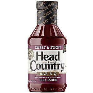 [NEW] $3.48 | 20-Oz Head Country BBQ Sauce at Amazon