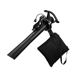 $31.99 | BLACK+DECKER Electric Leaf Blower, Leaf Vacuum and Leaf Mulcher (BV3100) at Woot!