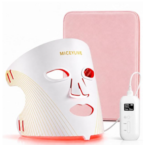 Red Light Therapy for Face Mask, Blue Light Therapy for Acne, Wrinkle LED Face Mask, 432 LED $44.99