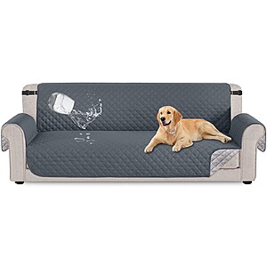 Sanmadrola Waterproof Anti-Slip Sofa Slipcover (Dark Gray) $22.92 + Free Shipping w/ Walmart+ or on $35+