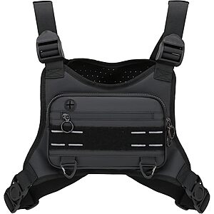 Muserise Men's Sports Running Chest Bag w/ Phone Holder (Various) $17.99 + Free Shipping w/ Prime or on $35+