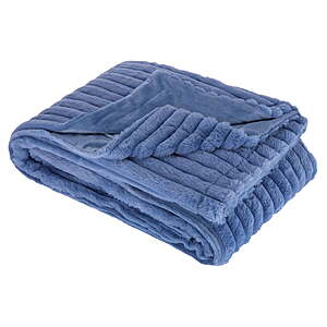Mainstays Chanel Faux Fur Blanket, Twin, Queen or King, $14, Walmart