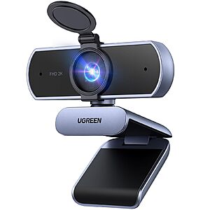 UGREEN 2K Webcam for PC $20.74 & More + Free Shipping
