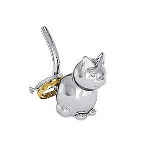 Amazon ~ Chrome Cat Shaped Ring Holder $4.71 (1 year lowest price)