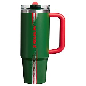 STANLEY Quencher ProTour Flipstraw Tumbler, 30 oz, Team Dark Green Red $27