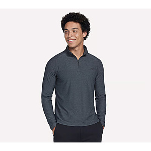 Skechers: Extra 20% Off: Skechers Men's Go DRI All-Day Performance 1/4 Zip Top (2 Colors) $15.99 & More + Free Shipping