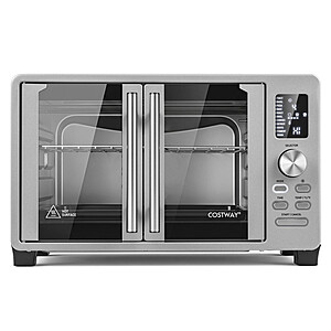 Costway 26.4 Quart French Door Convection Toaster Oven w/ 11 Presets $75 + Free Shipping