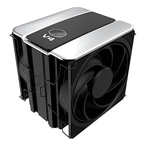 $24.98* | Cooler Master V4 Alpha 3DHP CPU Air Cooler w/ Dual 120mm 4-Pin PWM Fans at Amazon