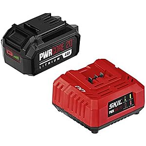 $56.15* | SKIL PWR CORE 20 20V 4.0Ah Battery & Charger Starter Kit at Amazon