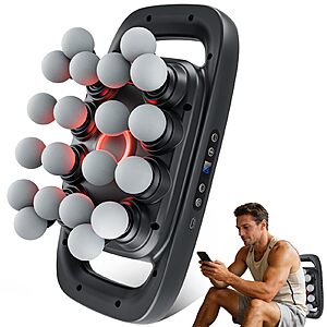 20 Head Deep Tissue Muscle Massager with 3 Modes & 30 Intensity Levels $32.99 w/ coupon and code
