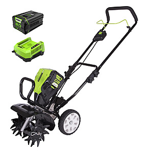 Greenworks 80V 10" Brushless Cultivator / Tiller w/ 2.0Ah Battery & Charger + Free S/H $246.5