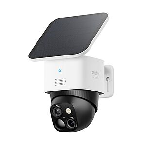 eufy Security SoloCam S340, 3K Dual-Lens Solar Security Camera $139.99