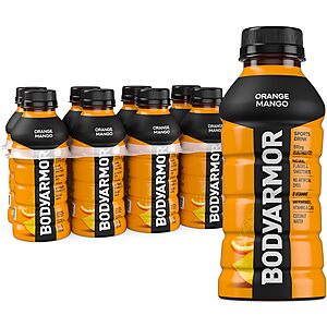 8-Pack 12-Oz BODYARMOR Orange Mango Sports Drink $3.58 w/ S&S + Free Shipping w/ Prime or on $35+