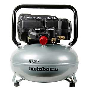 Metabo HPT The Tank 6-Gallon Portable Electric 200 PSI Pancake Air Compressor one_size | EC914SM $169