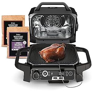 $299.99* | Ninja Woodfire™ Pro Outdoor Grill with Built-in Thermometer, OG751 at Amazon