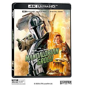 $24.77* | The Mandalorian And Grogu (4K UHD + Blu-ray + Digital) at Amazon