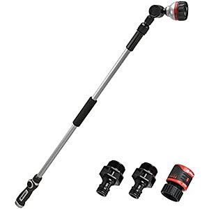 $14.39* | Eden 94624 Pro Metal 6-Pattern Turbo Extension Watering Wand at Amazon