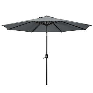 WestinTrends Paolo 9 Ft Outdoor Umbrella(Gray) $19.99 + Free S&H w/ Walmart+ or $35+