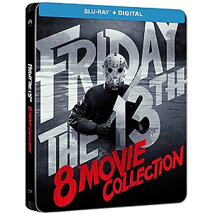 Friday the 13th 8-Movie Collection - Limited Edition Steelbook (Blu-ray + Digital) $36.78 Amazon.com