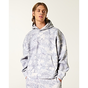 Hollister Men's Feel Good Super Boxy Hoodie (Cream Camo) $16.99 + Free Shipping on $59+