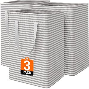Amazon – SmartTrends 3-Pack 75L Collapsible Laundry Hampers - $15.59 w/ Code