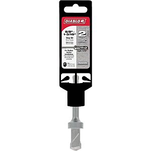 Amazon: Diablo SDS-Plus 2-Cutter Carbide-Tipped Hammer Stop Bit (5/8" x 1-3/16") $7.06 (Reg $27.65, ~74% Off) + FS w/ Prime