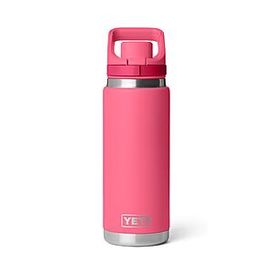 YETI Rambler 18 oz Leakproof Bottle with Flip Chug Cap, Tropical Pink $25.60