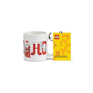 $5.99: LEGO ChristmasLego Ceramic Mug – Santa at LEGO.com