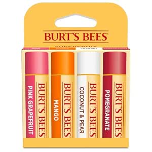 12ct Burt's Bees 100% Natural Moisturizing Lip Balm (Superfruit) (3 x 4) $19.90 S&S PROMO Amazon