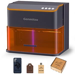 Amazon – Genmitsu Kintix 5W Class 1 Enclosed Laser Engraver - $287.99 w/ Code