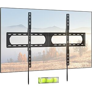 PUTORSEN Heavy Duty 275lbs Capacity Slim Fixed TV Wall Mount for 37"-140" TVs (1200x800 VESA) $23.99 + Free Shipping w/ Prime or on $35+