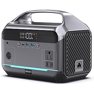 Daran NEOK2 288Wh 600W LiFePO4 Portable Power Station $132.29 + Free Shipping