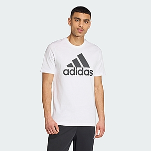 adidas men Essentials Big Logo Tee $12 + Free Shipping
