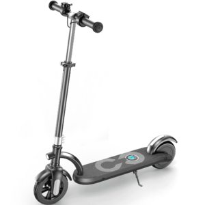 MIHOVER Electric Scooter for Kids Age 8-14, 180W Motor Max 10mph Speed with Adjustable Handlebar and LED Lights Max Range 10 Mi CPC Certified- Sliver $90.99
