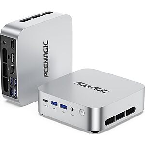 ACEMAGICIAN K1 Mini PC: Ryzen 7 7730U, 16GB RAM, 512GB SSD, Win 11 Pro $386.3